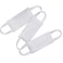 PONY DANCE Baby Door Latch Cover Closer Nursery Door Silencer with Strong Elastic Straps Thick Solid Cushion for Noise Reduction Prevents Slamming 3 Pieces 4W x 2L Inches Greyish White