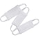 PONY DANCE Baby Door Latch Cover Closer Nursery Door Silencer with Strong Elastic Straps Thick Solid Cushion for Noise Reduction Prevents Slamming 3 Pieces 4W x 2L Inches Greyish White