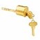 PRIME-LINE Segal SE 70007 Replacement Lock Cylinder 1316 In Solid Brass Brushed Brass Single Pack
