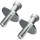 Yliebeter 2Pack Door Lock Striker 38428 Compatible with 19852002 Chevroi et Door Striker Bolt Kit for K1500 K2500 K3500 1994 Chev y 1500 Accessories and GMC C1500 C2500 C3500 Door Striker Replace 1501