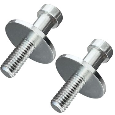 Yliebeter 2Pack Door Lock Striker 38428 Compatible with 19852002 Chevroi et Door Striker Bolt Kit for K1500 K2500 K3500 1994 Chev y 1500 Accessories and GMC C1500 C2500 C3500 Door Striker Replace 1501