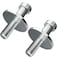Yliebeter 2Pack Door Lock Striker 38428 Compatible with 19852002 Chevroi et Door Striker Bolt Kit for K1500 K2500 K3500 1994 Chev y 1500 Accessories and GMC C1500 C2500 C3500 Door Striker Replace 1501