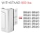 TOYFUL 4 Pack Door Reinforcement Locks with 16 Screws Home Security Door Lock Stop for Toddler Childproof Door Lock Night Lock Withstand 800 Lbs White