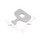Filloman 61509 SchlageFalcon Emergency Release Key 2 Pack HighStrength Stainless Steel Panic Key Fits Schlage B571 Falcon D271 Occupancy Indicator Deadbolts Standard Size Emergency Unlock Tool
