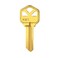WAH YUE Brass Finish Key Blanks KW1 Uncut Blank Keys Pack of 50 Keys