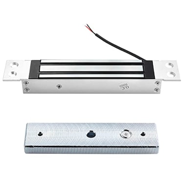 YUHANUS Electromagnet Flush Mount 180KG 350LBS Holding Force Embed Electric Magnetic Door Lock Waterproof 12V DC Fail Safe for Door Access System