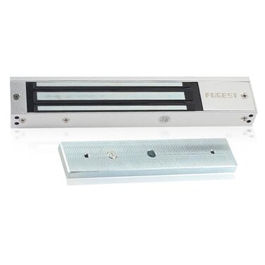 FUGEST 600lbs Electromagnetic Lock Holding Force for Access Control Single Door 12V