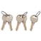 JZGRDN 5PK Keys 4001035 16120 Compatible with Doorking Equipment Before 2020 Access Door Keys