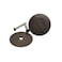TUFF STRIKE M7 Dummy Mortise Cylinder 178 Cylindrical Lockset Cover Plate Mortise Lock Cylinder Hole Cover Oil Rubbed Bronze