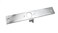 TUFF STRIKE Mortise CutOut Conversion Plate 8 x 114 Mortise 86 Prep to Cylindrical 161 Prep Brushed Chrome