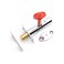 MroMax 12mm047 Dia Cylinder Core Cold Rolled Steel and Copper Hidden Tubewell Key Mortise Lock 1Pc