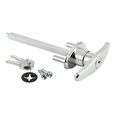 PRIME-LINE PrimeLine GD 52169 Keyed THandle 516 In x 458 In Square Shaft Diecast Construction Chrome
