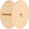 PRIME-LINE PrimeLine U 9516 Steel Door Hole Cover Plate Brass Single Pack