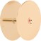 PRIME-LINE PrimeLine U 9516 Steel Door Hole Cover Plate Brass Single Pack