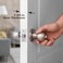 PRIME-LINE PrimeLine U 9931 Brass Lock and Door Reinforcement Plate for 134 In Thick Doors Brass Finish Single Pack
