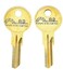 KEYSALACARTE Replacement Keys Cut to Your Code for Office Depot File Cabinet Locks Using Key Codes W601W650W610