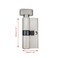 Savagrow 60mm Lock Cylinder with 3 Keys Solid Brass Door Lock Replacement Door Cylinder Locks Silver