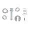 X AUTOHAUX Door Lock Cylinder Repair Kit for BMW 3 Series E46 318i 328i M3