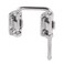PRIME-LINE PrimeLine S 4378 Sliding Door Loop Lock 1716 In Diecast Construction Nickel Plated Single Pack