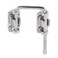 PRIME-LINE PrimeLine S 4378 Sliding Door Loop Lock 1716 In Diecast Construction Nickel Plated Single Pack