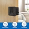 JUBEST Privacy Pocket Door Lock with Pull Install Quickly and Easily Replace Old or Damaged Sliding Door Locks 22332x212 for 138 to 147 Thickness Door Black