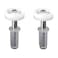 newlifeapp Pack of 2 78 BiFold Closet Door Top Pivot with Wheel Premium Replacement Hardware 91135S Compatible with Acme Stanley Kenna Johnson Primeline More