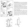 PRIME-LINE PrimeLine N 6553 SnapIn Closet Door Guide Bottom Mount Left and Right Hand Cox Doors 2Piece Stamped Steel Housing and Nylon Guide Insert Single Pack