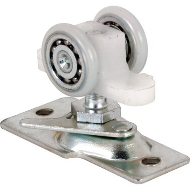 PRIME-LINE PrimeLine N 7065 Pocket Door Roller Assembly 1316 In Convex Plastic Tires Steel Bracket and Ball Bearings Single Pack