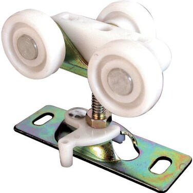 PRIME-LINE PrimeLine N 6848 1 In Flat Nylon Wheel BiFold Door Roller 2 Pack