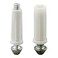 PRIME-LINE PrimeLine N 7538 BiFold Door Bottom Pivot Kit Two 38 In and Two 716 In Plastic Base Diameters Grooved Steel Pivot Tips Adjustable 2 Pair