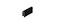 CRL CR LAURENCE GDH7BL Black Rectangular Strike Plate