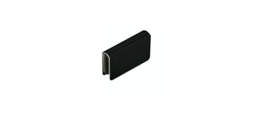 CRL CR LAURENCE GDH7BL Black Rectangular Strike Plate