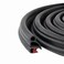 Seal Rubber Black Door Rubber Seal Large Grip Range 6164 Bulb Height x 1764 Grip Range x 4364 U Height 10 Feet