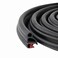 Seal Rubber Black Door Rubber Seal Large Grip Range 6164 Bulb Height x 1764 Grip Range x 4364 U Height 10 Feet