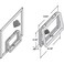 PRIME-LINE PrimeLine PL 14698 Wicket 618 in x 1018 in Gray Plastic Single Pack
