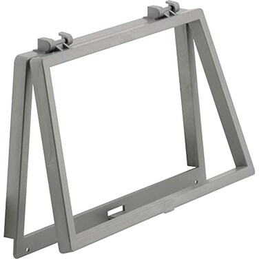 PRIME-LINE PrimeLine PL 14698 Wicket 618 in x 1018 in Gray Plastic Single Pack