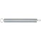 PRIME-LINE PrimeLine SP 9622 Extension Spring Spring Steel Construction NickelPlated Finish 0054 GA x 58 In x 612 In Closed Single Loop 2 Pack