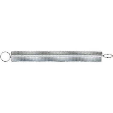 PRIME-LINE PrimeLine SP 9622 Extension Spring Spring Steel Construction NickelPlated Finish 0054 GA x 58 In x 612 In Closed Single Loop 2 Pack