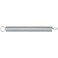 PRIME-LINE PrimeLine SP 9622 Extension Spring Spring Steel Construction NickelPlated Finish 0054 GA x 58 In x 612 In Closed Single Loop 2 Pack