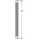 PRIME-LINE PrimeLine SP 9645 Extension Spring Spring Steel Construction NickelPlated Finish 0105 GA x 118 in x 16 in Closed Single Loop Single Pack