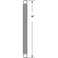 PRIME-LINE PrimeLine SP 9645 Extension Spring Spring Steel Construction NickelPlated Finish 0105 GA x 118 in x 16 in Closed Single Loop Single Pack