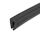 uxcell Edge Trim U Seal Black Rubber Plastic U Channel Edge Protector Fits 132 116 Edge 10 Feet Length