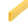 uxcell Edge Trim U Seal Yellow Rubber Plastic U Channel Edge Protector Fits 1256 364 Edge 20 Feet Length