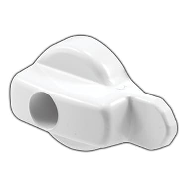 Andersen White Hinged Screen Door Latch for Doors