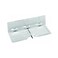 PRIME-LINE PrimeLine U 9842 Clear Lucite Glass Surface Patio Door Lock Self Adhesive 2 Pack