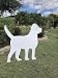 DCentral Large Family Dog Flexible Screen Vinyl Magnets DoubleSided WhiteEasier to See Decorative Helps to Stop Walking into Screens Covers Small Tears for NonRETRACTABLES Size 6 x 6