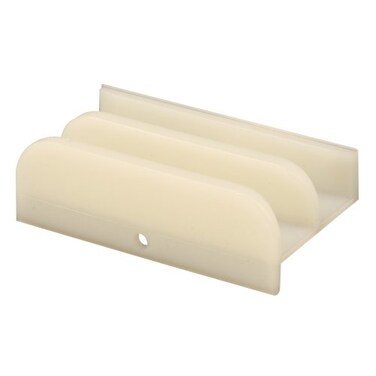 PRIME-LINE PrimeLine M 6219 Sliding Shower Door Bottom Guide 12 In Channels Plastic Construction Single Pack
