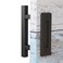 EaseLife 10 Sliding Barn Door Pull Handle with Flush Hardware Set Double Sided Heavy Duty Square Matte Black Powder Coated Finish Easy Install