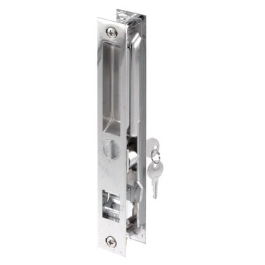 PRIME-LINE PrimeLine C 1076 Chrome Plated Flush Locking Keyed Door Handle Set Single Pack