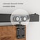 AONAYIOA 605FT Box Rail Hardware Heavy Duty Sliding Barn Door Track Aluminium Alloy Wall Mount Kit for Single Door Smoothly and Quietly Easy to Install No Door